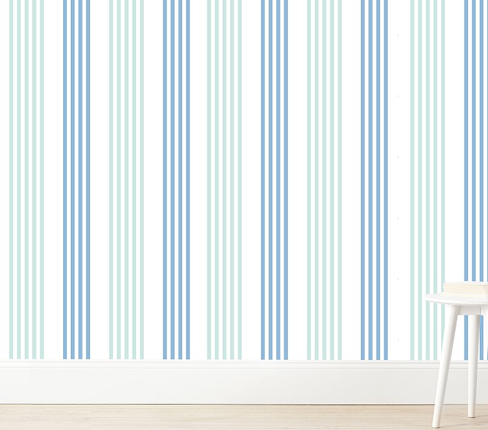 Wallshoppe Surrey Stripe Wallpaper