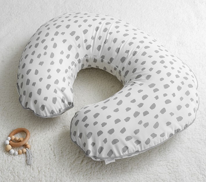 Cover for Feeding Pillow - white light solid, Nursery