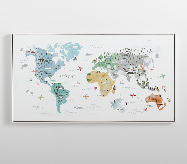 Kids Wall World Map