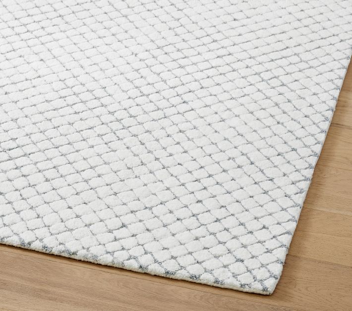 Performance Textured Trellis Rug | Pottery Barn Kids