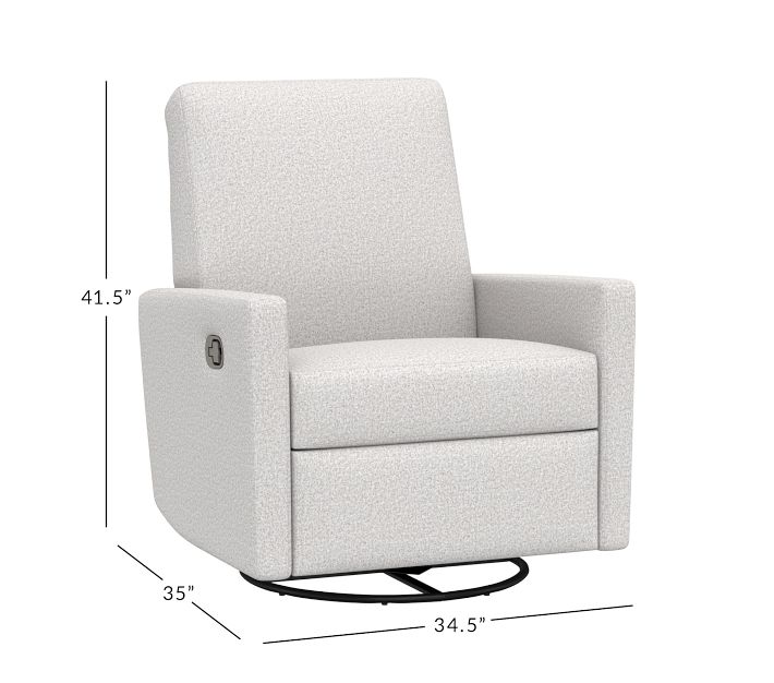 Phoenix Pillow Manual & Power Swivel Glider & Recliner Pottery Barn Kids