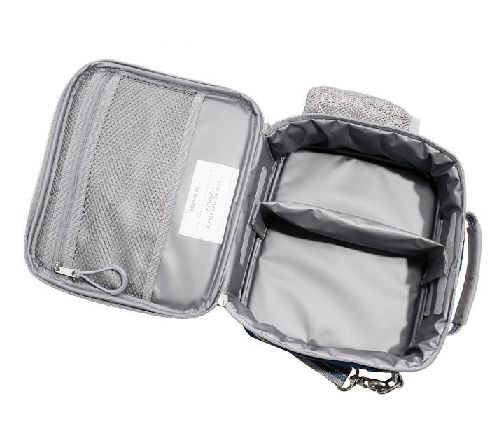 Béis 'The Kids Lunch Box' in Grey - Kids' Lunchbox for School & Travel in Grey