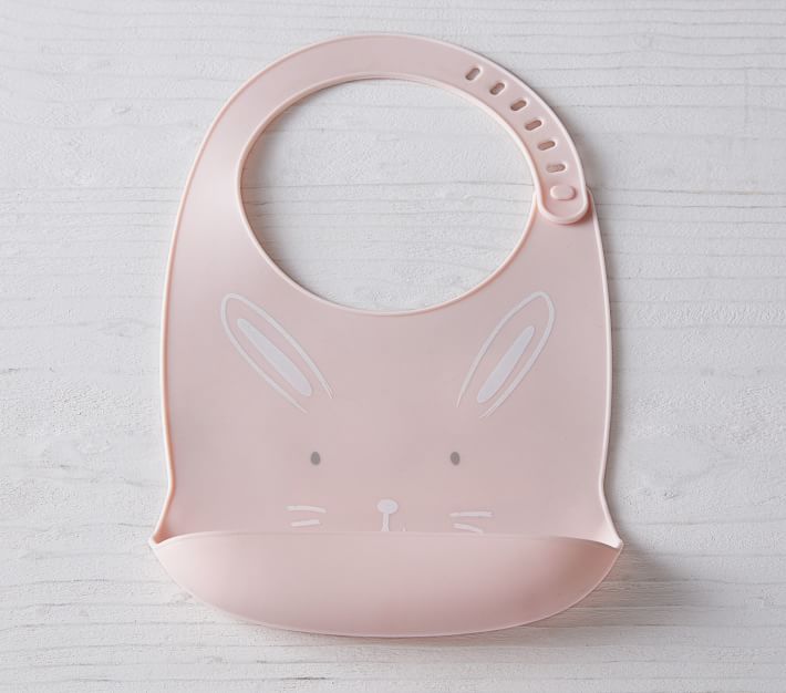 Pink Pig Design BPA Free Silicone Baby Bib - China Bib and Baby