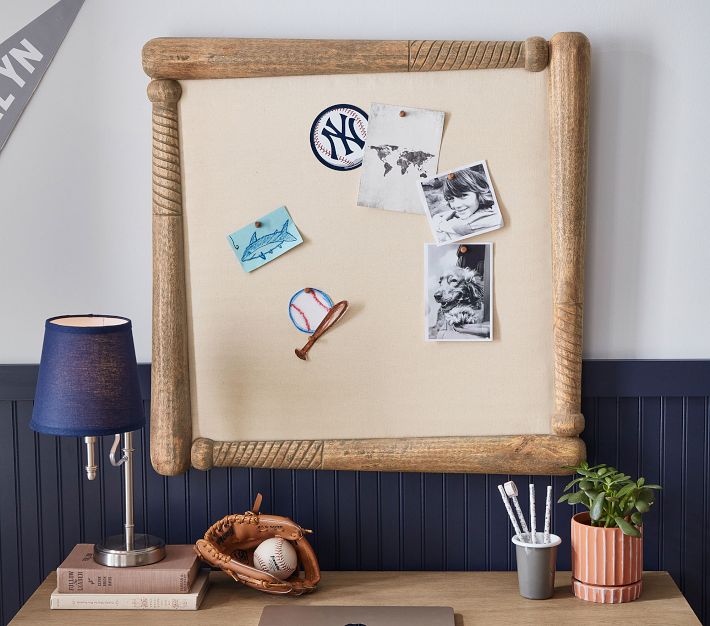 Baseball Bat Pinboard Pottery Barn Kids