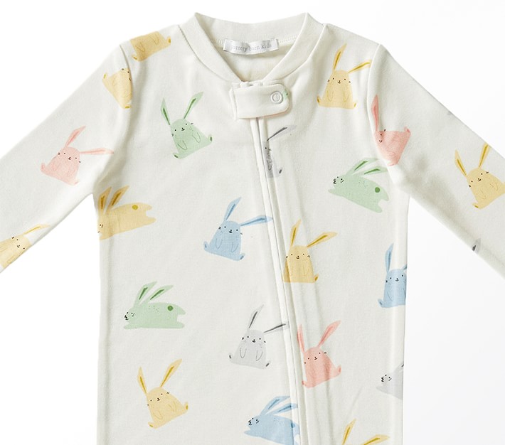 Modern Bunny Organic Nursery Pajama
