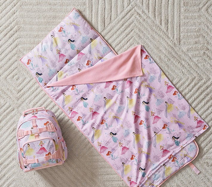 Mackenzie Disney Princess Castle Backpack and Nap Mat Bundle, Set of 2 Pottery Barn Kids