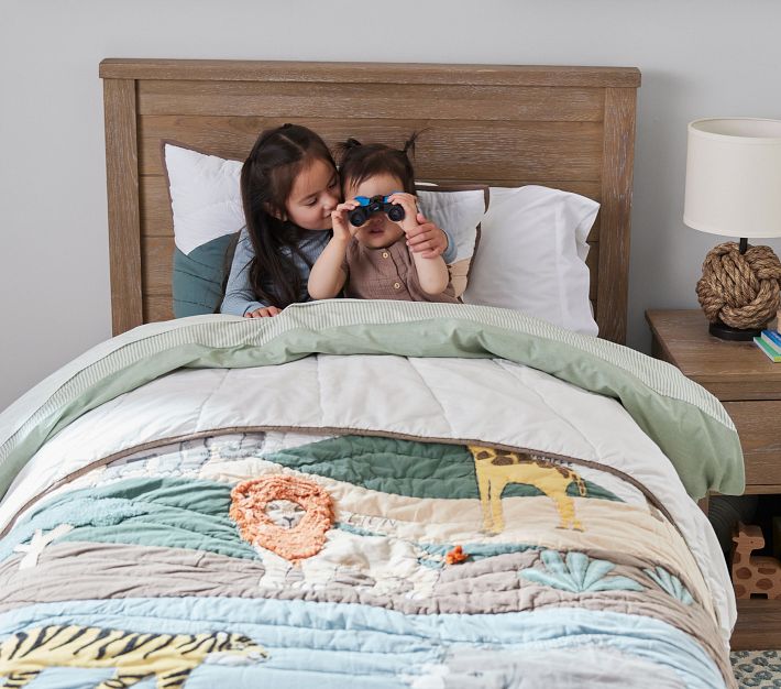 Brendan Animals Safari Quilt & Shams | Pottery Barn Kids