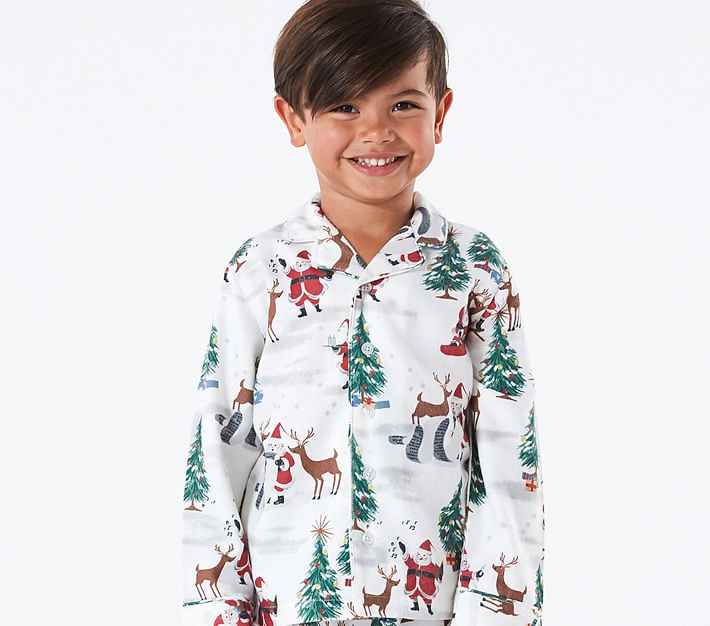 Kids' Flannel Pajama Top