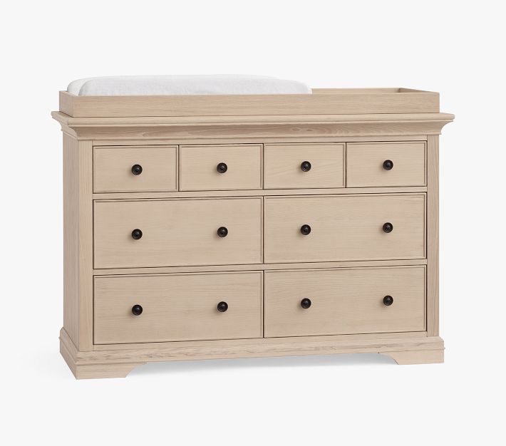 Larkin Extra Wide Changing Table Dresser & Topper