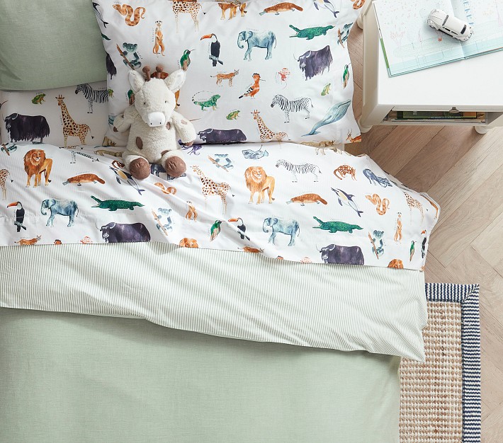 Brendan Animals Organic Sheet Set &amp; Pillowcases