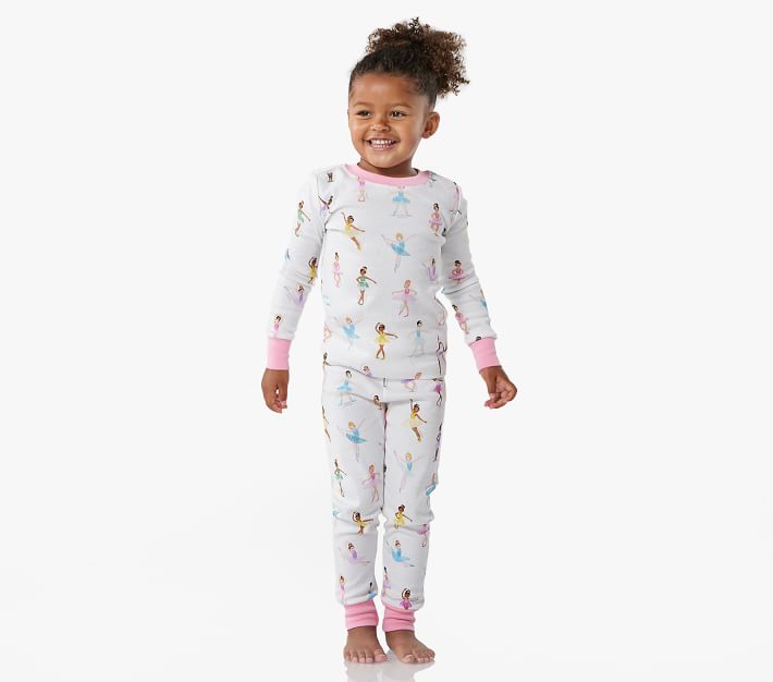 Ballerina Organic Pajama Set Pottery Barn Kids