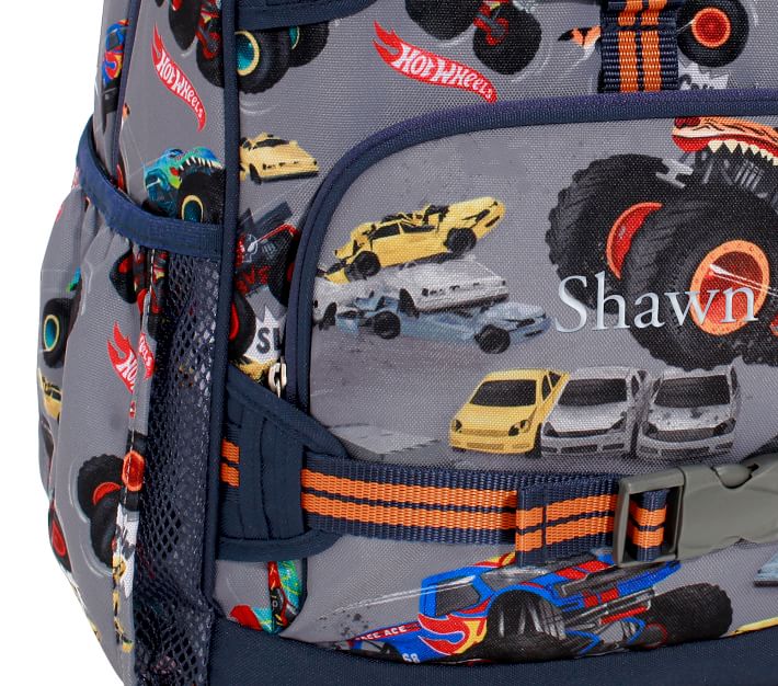 Monster truck 2024 backpack and lunchbox