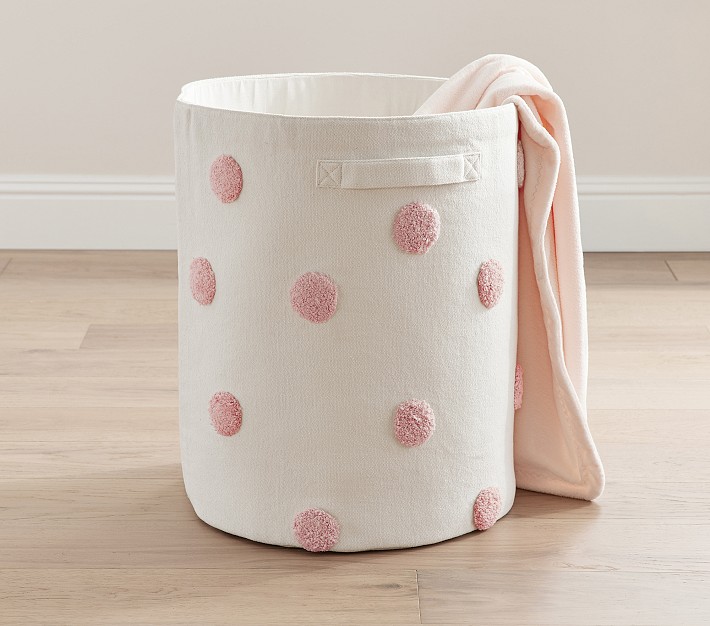 Bathroom Amenity Baskets, Polka Dot Events