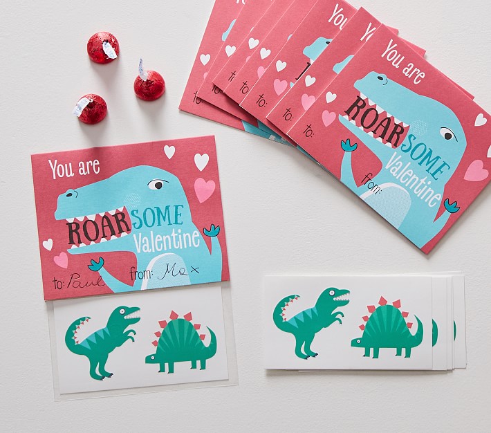 Classroom Valentine's Card, You Are Roarsome