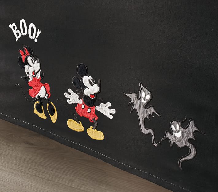 Kitchen Dish Drying Mat(16x18) DISNEY,HALLOWEEN MICKEY MOUSE ON YELLOW &  WHITE