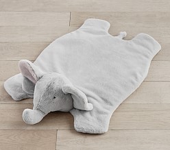 Elephant Critter Plush Play Mat