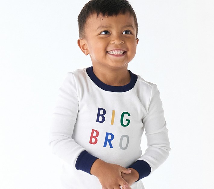 Big Bro Organic Pajama Set Pottery Barn Kids