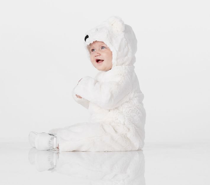 Polar bear baby store outfit