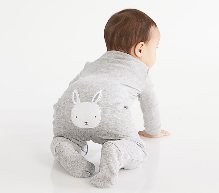 Bunny Appliqu&#233; Nursery Pajama