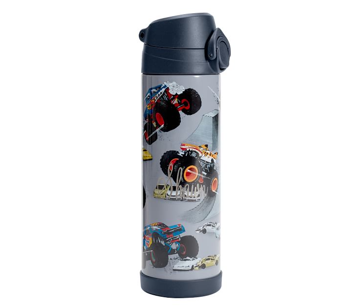 Monster Truck Personalized With Name Kids Water Bottle Tumblers