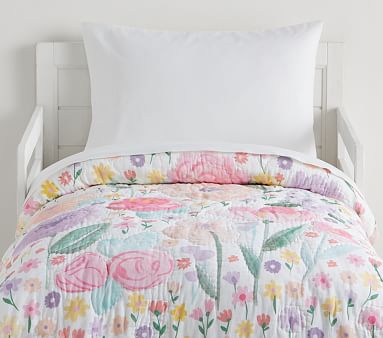 Flora Toddler Bedding | Pottery Barn Kids