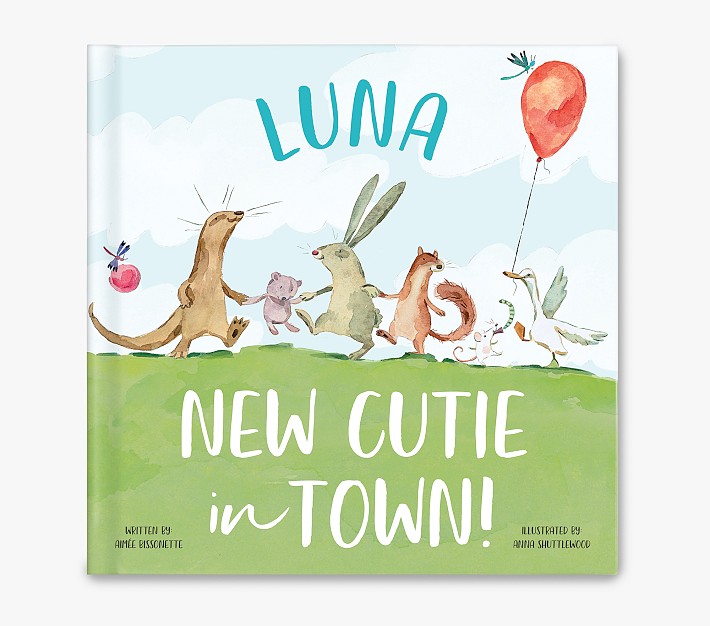 New Cutie in Town Personalized Book