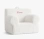 Oversized Anywhere Chair&#174;, Cream Sherpa Slipcover Only