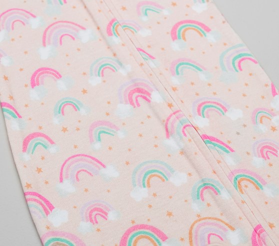 Rainbow Clouds Nursery Pajama | Pottery Barn Kids