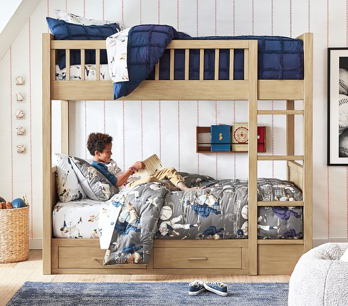Pottery barn 2025 baseball bedding