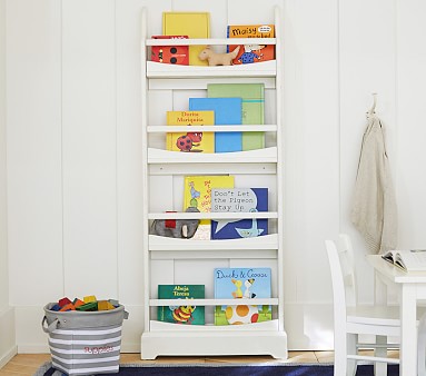 Pottery barn kids clearance shelves