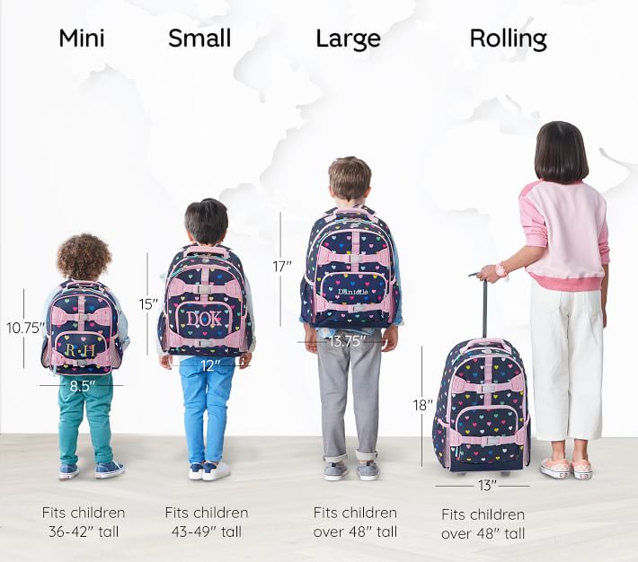 Pottery barn on sale kids small backpack