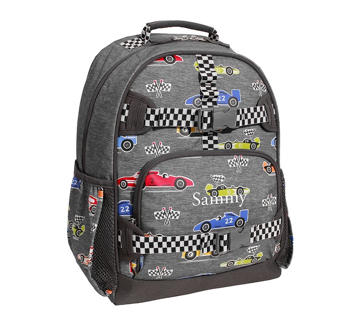 Disney Cars Backpack with Lunch Box for Preschool Toddler Boys Girls - 11  Mini Backpack Bundle with Lunchbox and Stickers