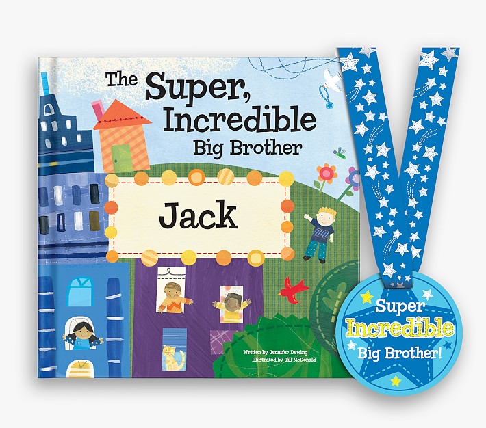 The Super, Incredible Big Brother Personalized Book