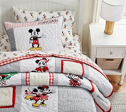 Disney Mickey Mouse Holiday Quilt & Shams