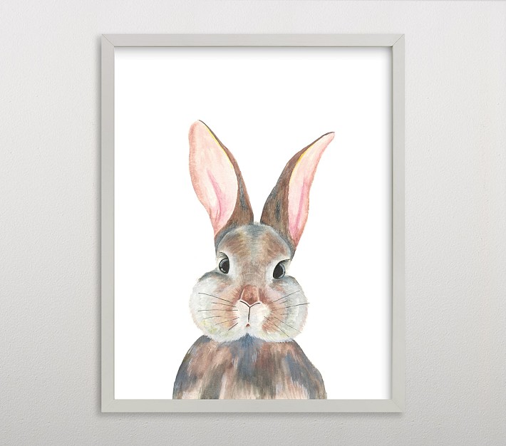 Minted&#174; Curious Bunny Wall Art by Together Apart