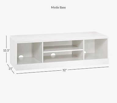 Cameron Extra-Wide Media Wall System | Playroom Storage | Pottery Barn Kids