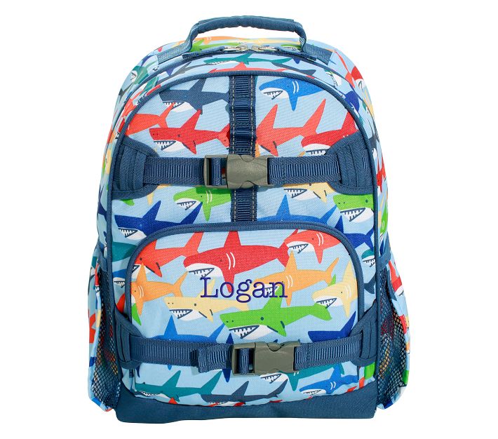 Mackenzie Multi Sharks Backpacks Pottery Barn Kids