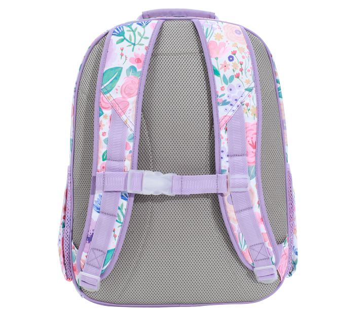 Pottery Barn Kids Mackenzie Backpack, Lavender Floral Bloom, Large