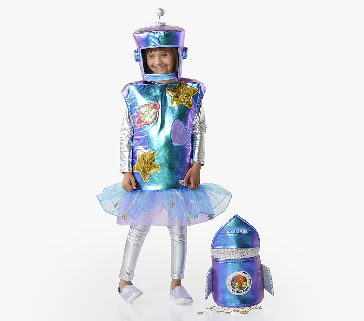 Kids Light-Up Robot Costume