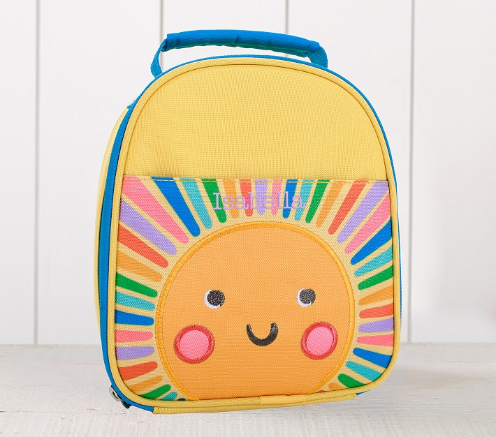 Colour Pop Lunch Box | Vibrant Colorful | Zip Closure, Insulated Lining | Every Turn Teen Activewear | Every Turn
