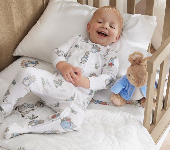 Peter Rabbit Organic Family Pajamas Collection Pottery Barn Kids