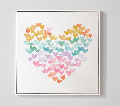 Heart Sunburst Painting  Watercolor Painting with Kids - Arty