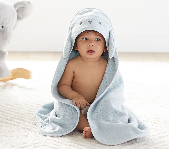 Super Soft Puppy Hooded Towel &amp; Wash Cloth