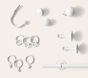 Curtain Clip Rings - Set of 10