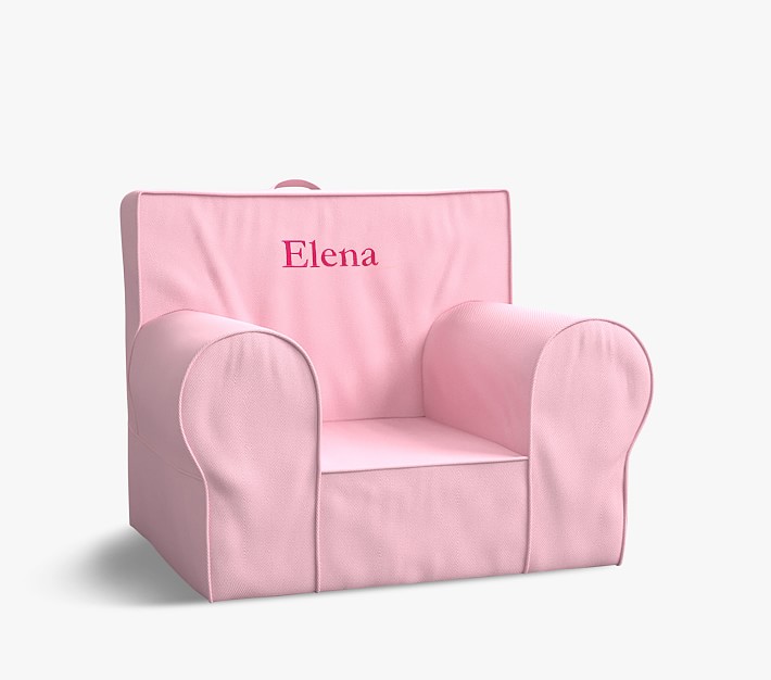 Kids Anywhere Chair&#174;, Light Pink Twill Slipcover Only