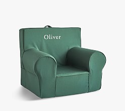 Kids Anywhere Chair®, Forest Green Twill Slipcover Only