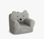 My First Anywhere Chair&#174;, Gray Sherpa Bear Slipcover Only