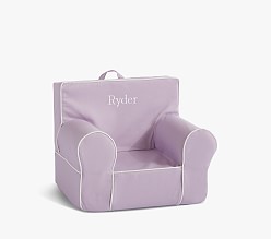 My First Anywhere Chair®, Lavender with White Piping