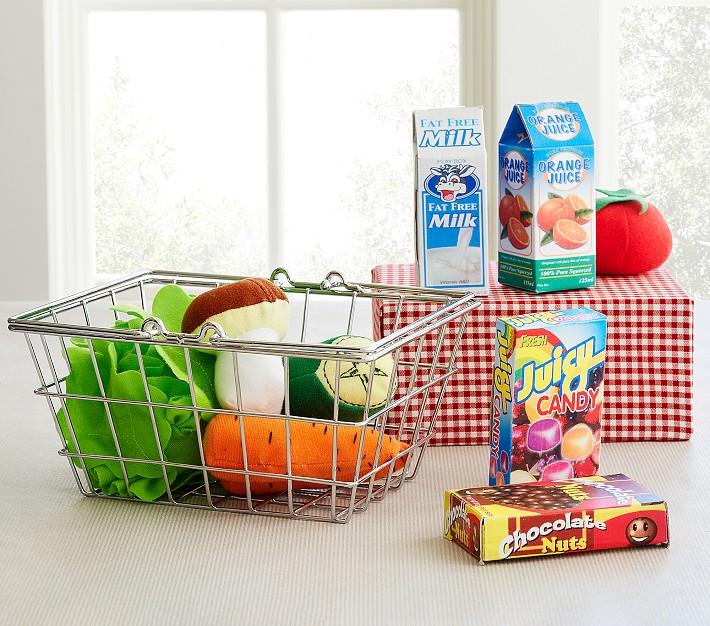 Mini Grocery Basket Set