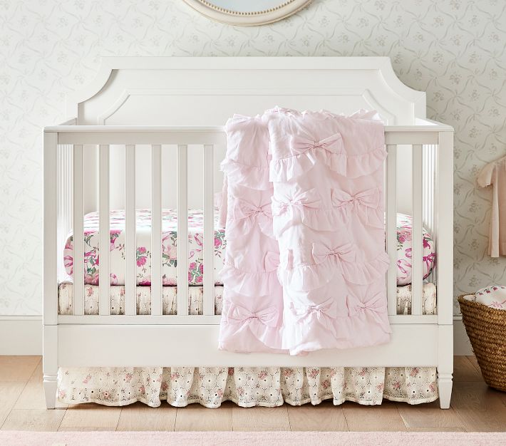 Pottery barn kids outlet crib skirt